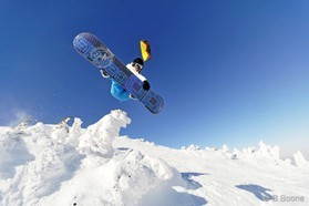 Johann Civel - Snowkite en Bosnie - Jahorina
