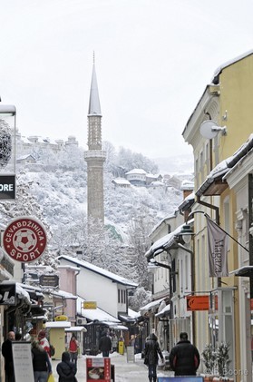 Snowkite en Bosnie - Sarajevo