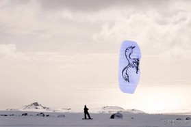 Guillaume Chastagnol - snowkite en Islande