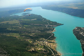 parapente dans le verdon