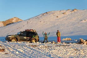 Valère Bouchaud et Johann Civel - Oukaïmeden - Maroc