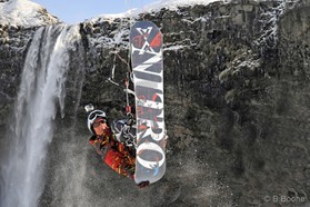 Guillaume Chastagnol - snowkite en Islande