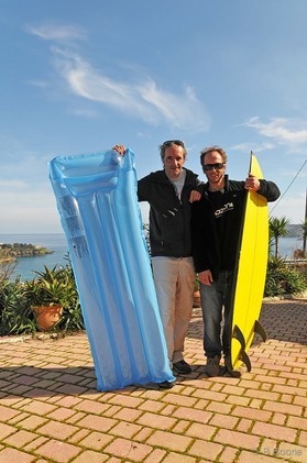 Trip Snowkite - Kitesurf en Crête (GR).B.Boone et Johann Civel .