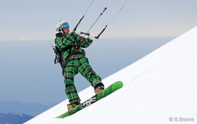 Romain Luppi - snowkite au Liban