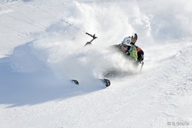 Jérome Josserand - Snowkite a Ercyes en Turquie