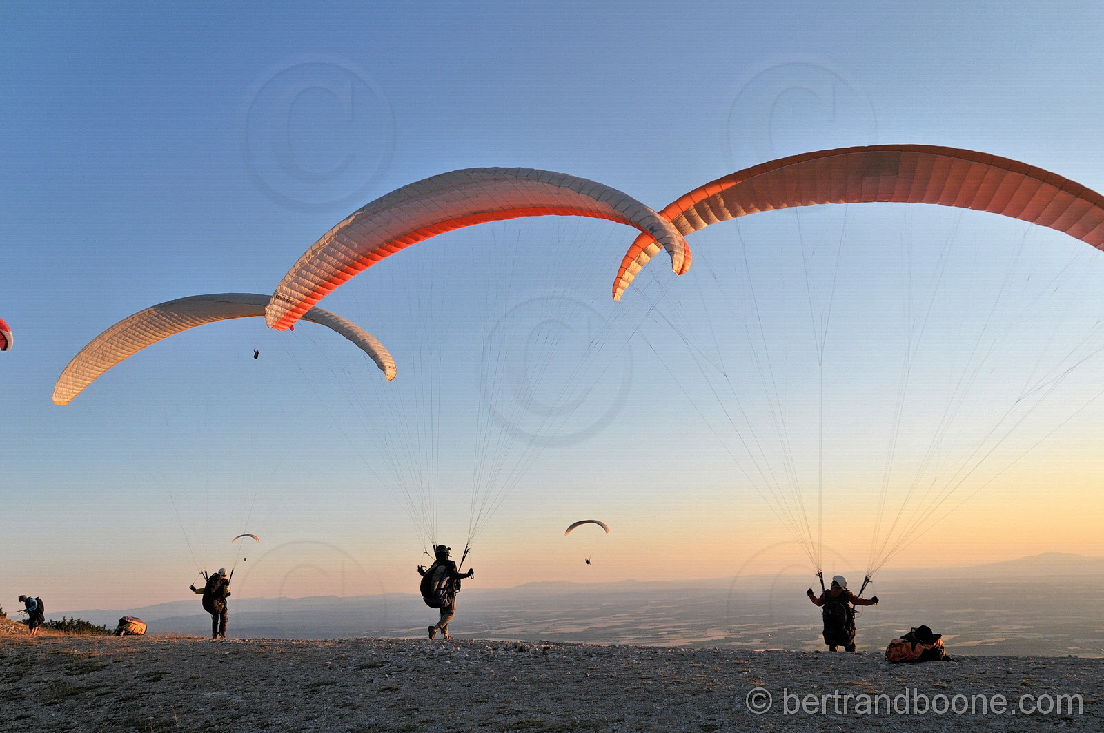 parapente dans le verdon