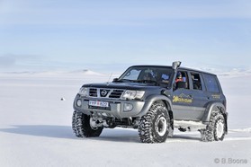 Siggi - snowkite en Islande