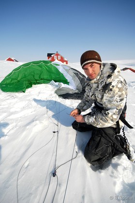 Ralf Groesel-Snowkite-Haugastol-Norway