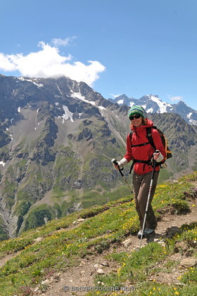 randonnée vers l'aiguillette du lauzet - 05 Fr