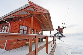 Guillaume Chastagnol - snowkite en Islande