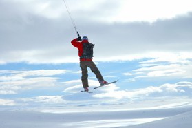 Fabio Ingrosso-snowkite en Norvege 2006
