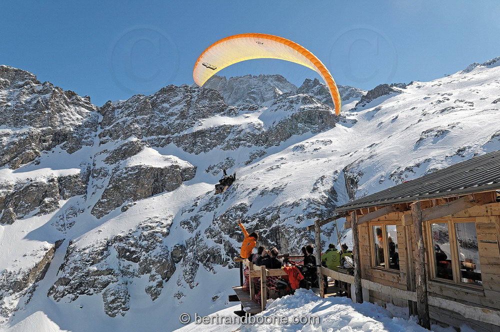 parapente a La Grave (05) Fr