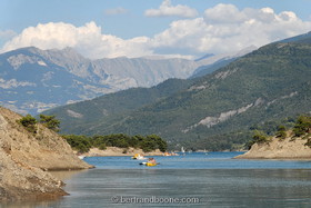 lac de Serre Ponçon - Hautes Alpes - France