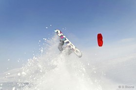 Guillaume Chastagnol - Snowkite a Ercyes en Turquie