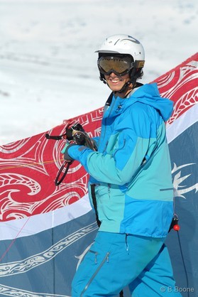Bjorn Kaupang-Snowkite-Haugastol-Norway