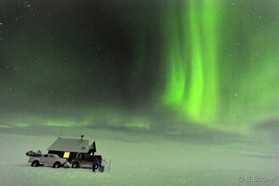 snowkite en Islande
