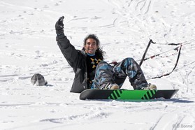 snowkite: Hamada Titi - Oukaimeden - Maroc