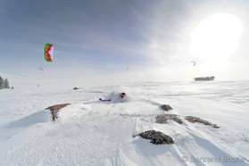 trip snowkite USA