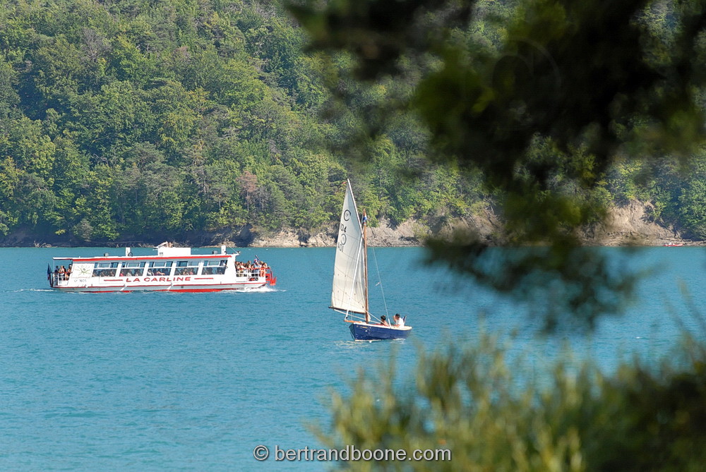lac de Serre Ponçon - Hautes Alpes - France