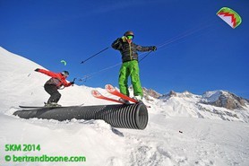 Snowkite Masters 2014 - Serre Chevalier - 05 France