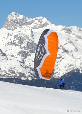 snowkite en Slovénie -Vogel - johann Civel
