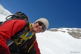 snowkite en Slovénie - Kanin - mathieu Blanchard