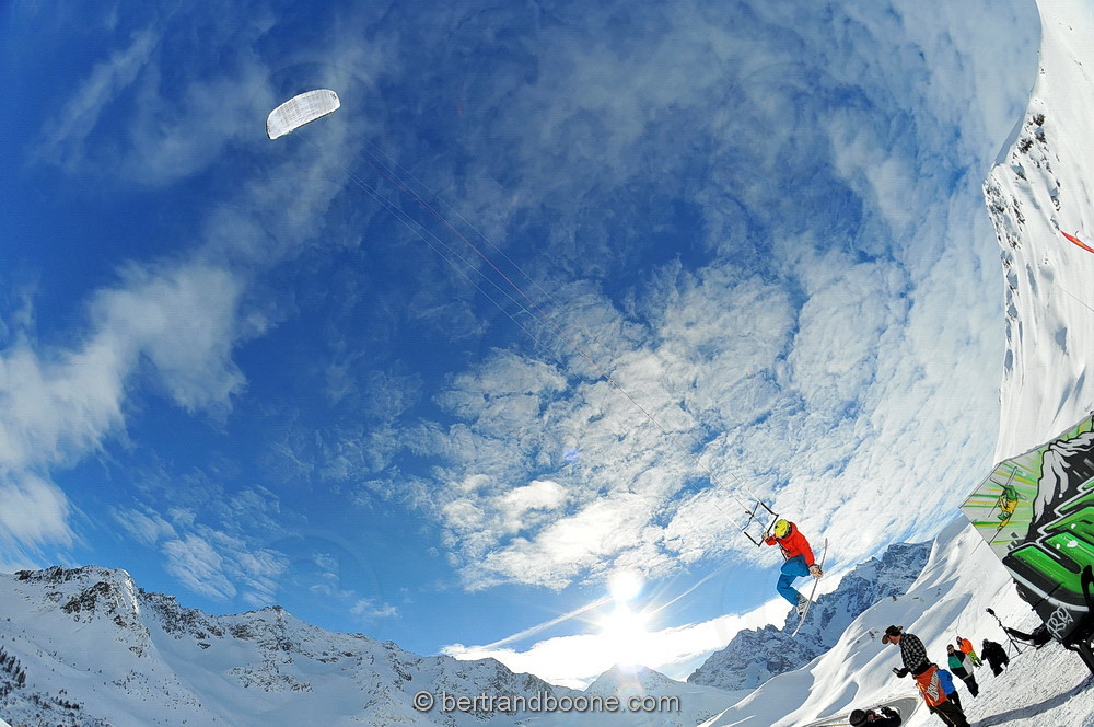 Snowkite Masters 2014 - Serre Chevalier - 05 France