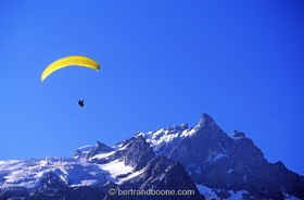 Parapente à La Grave La Meije-France