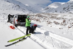 Trip Snowkite - Kitesurf en Crête (GR).Johann Civel .Psiloritis mountain
