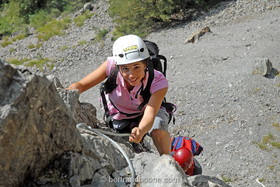 via ferrata - mines du grand clôt - la grave - haute romanche
