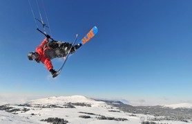 trip snowkite USA