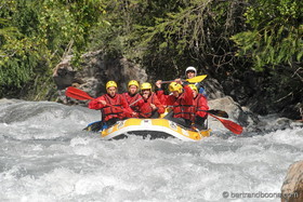 rafting sur la romanche,hautes alpes,france