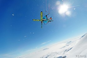 Fabio Ingrosso - snowkite en Macedonia - Popova Shapka