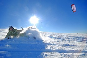 snowkite en sierra nevada (espagne) - j.josserand
