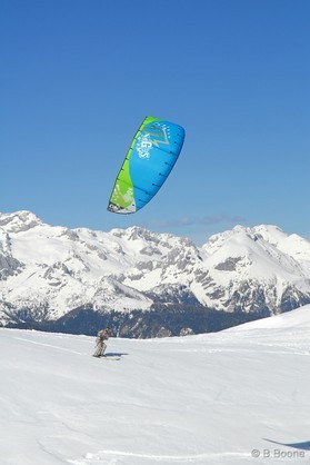 snowkite en Slovénie -Vogel - fabio Ingrosso (ch)