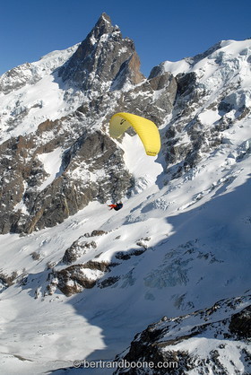 parapente a La Grave La Meije (05) France