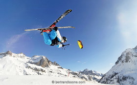 Johann Civel - Snowkite Masters 2012 - col du Lautaret (05) France