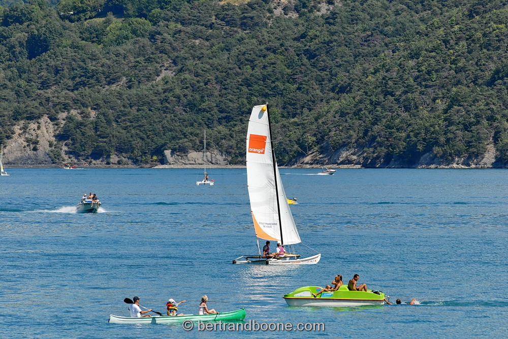 lac de Serre Ponçon - Hautes Alpes - France