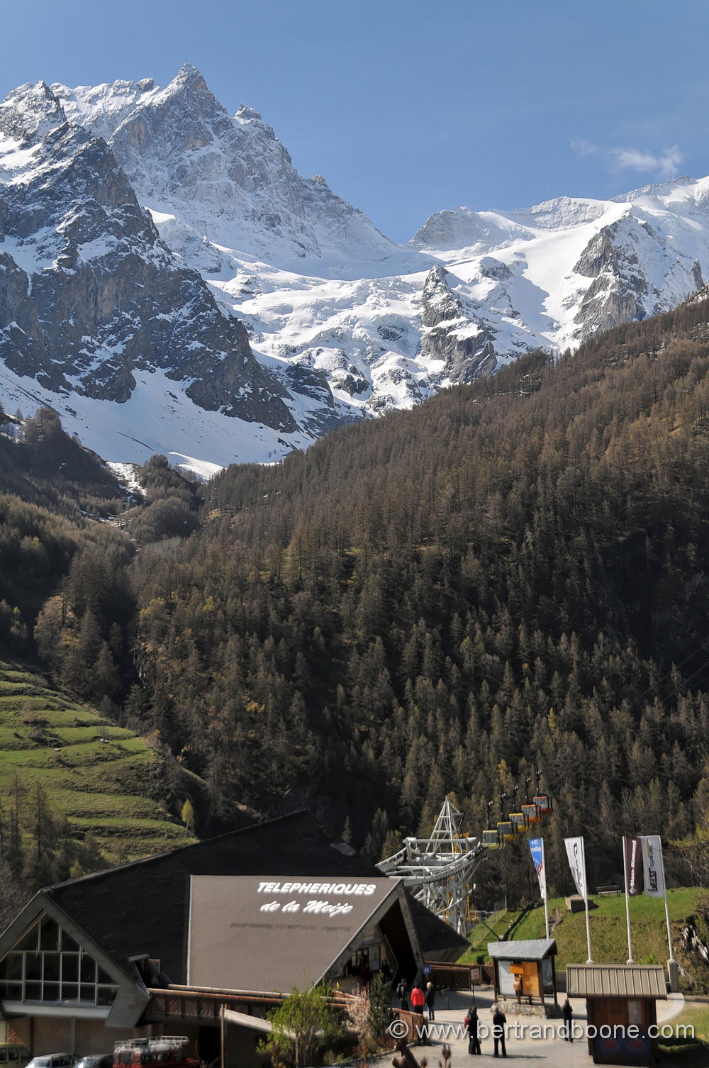 téléphériques des glaciers de La Meije à La Grave (05) Fr.
