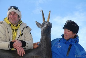 snowkite en Slovénie -Vogel  - mathieu Blanchard (fr) - johann Civel (fr)