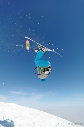 Fabio Ingrosso - snowkite en Macedonia - Popova Shapka