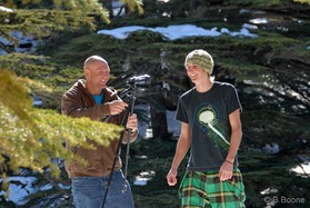 Romain Luppi - Fabio Ingrosso - snowkite au Liban