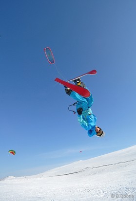Bjorn Kaupang-Snowkite-Haugastol-Norway