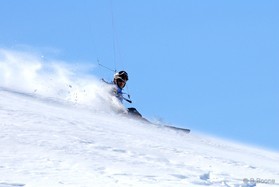 snowkite en Slovénie -Vogel - johann Civel