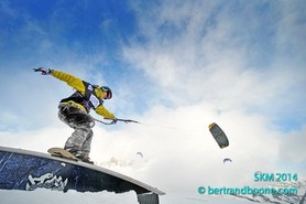 Snowkite Masters 2014 - Serre Chevalier - 05 France