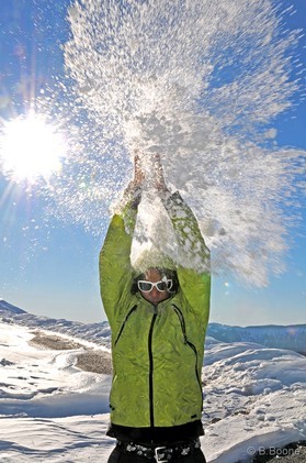snowkite: Hamada Titi - Bou'Iblane - Maroc