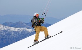 Fabio Ingrosso - snowkite au Liban