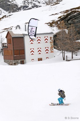 Fabio Ingrosso - simplon pass - snowkite en Suisse