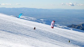 snowkite en sierra nevada (espagne) - j.josserand et f.ingrosso