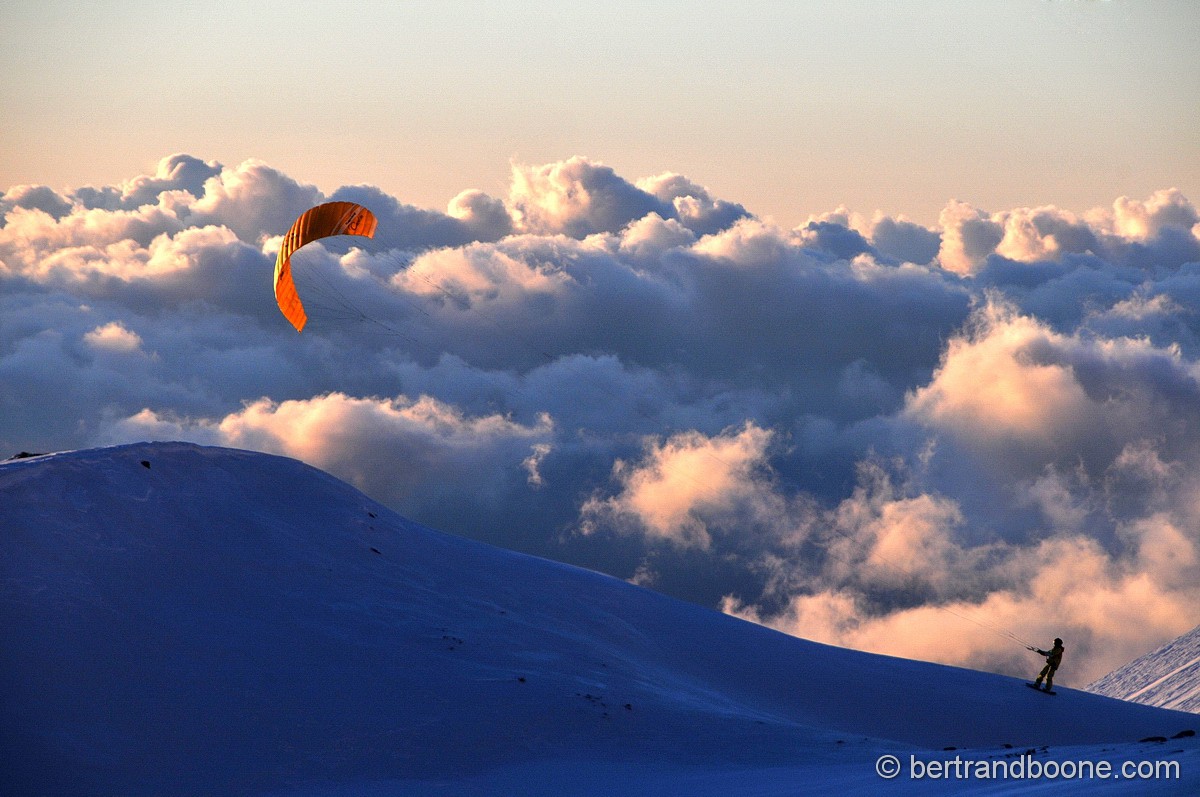Snowkite trip en Crète